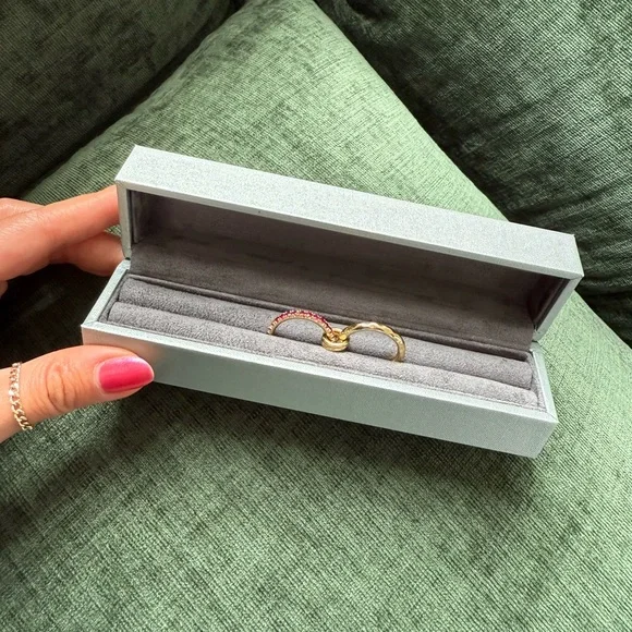 Spinelli Kilcollin Vetra Vulcan 18k Yellow Gold Ruby Ring - Picture 3 of 4